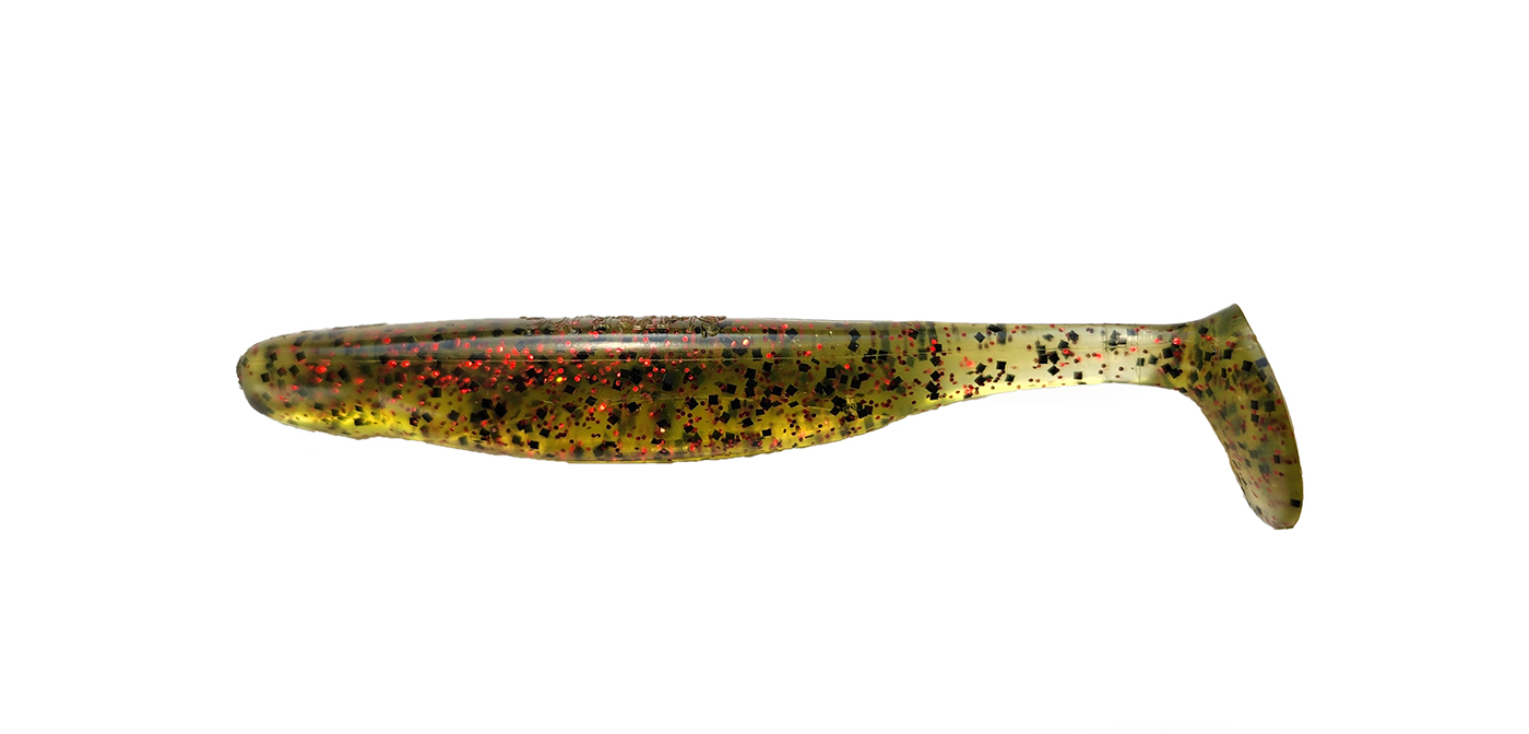 Watermelon Red Glitter Swim Tail XL – 4 inches